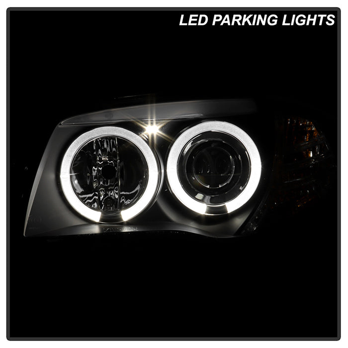 BMW Projector Headlights, BMW E87 Headlights, BMW 1-Series Headlights, E87 08-11 Headlights, Projector Headlights, LED Projector Headlights, Black Projector Headlights, E87 BMW Headlights 