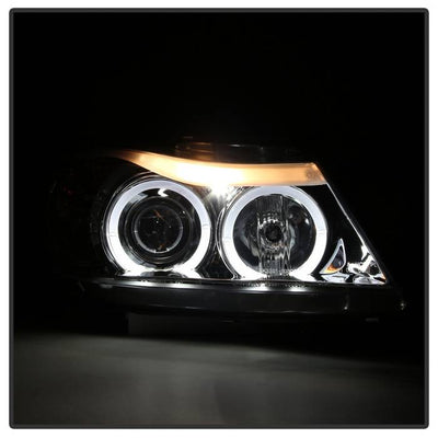 BMW E90 Headlights, BMW 3-Series Headlights, 06-08 Headlights, BMW Headlights, 3-Series Headlights, Spyder Headlights, Projector Headlights, Headlights, Chrome Headlights, BMW 3-Series