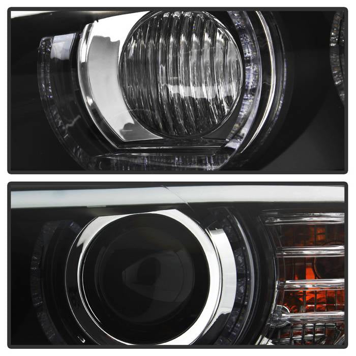 BMW E92 Headlights, BMW 3-Series Headlights, 08-10 Projector Headlights, BMW Headlights, 3-Series Headlights, Spyder Headlights, Projector Headlights, Headlights, Black Headlights, BMW 3-Series
