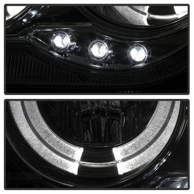Chrysler Projector Headlights, Chrysler 300C Headlights, 05-10 Headlights, Projector Headlights, Smoke Projector Headlights, Spyder Projector Headlights