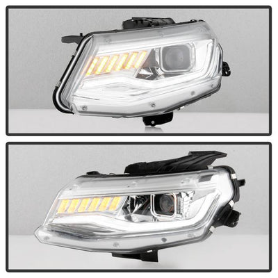 Chevrolet Camaro Headlights,  Chevrolet Headlights, Spyder Headlights, Projector Headlights,16-18 Headlights, Chrome Headlights, Camaro Headlights, Projector Headlights