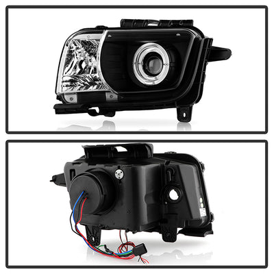 Chevy Headlights, Chevy Camaro Headlights, Chevy 10-13 Headlights, Projector Headlights, Black Headlights, Spyder Headlights