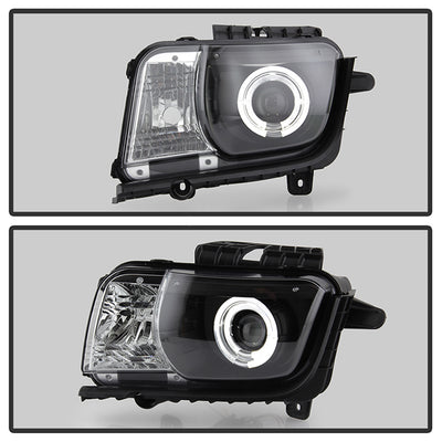 Chevy Headlights, Chevy Camaro Headlights, Chevy 10-13 Headlights, Projector Headlights, Black Headlights, Spyder Headlights