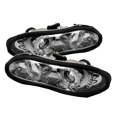 Chevy Headlights, Chevy Camaro Headlights, Chevy 98-02 Headlights, Projector Headlights, Chrome Smoke Headlights, Spyder Headlights