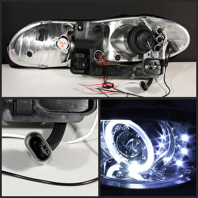 Chevy Headlights, Chevy Camaro Headlights, Chevy 98-02 Headlights, Projector Headlights, Chrome Smoke Headlights, Spyder Headlights