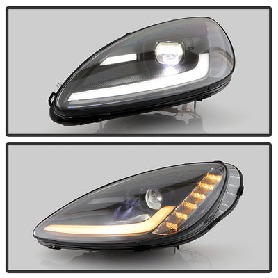 Chevy Headlights, Chevy Corvette Headlights, Chevy 2005-2013 Headlights, Headlights, Black Headlights, Spyder Headlights