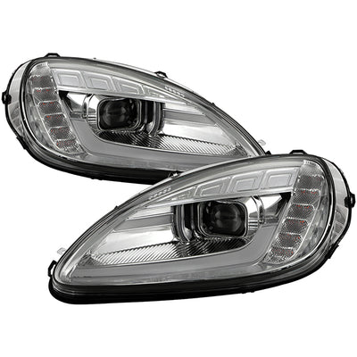 Chevy Projector Headlights, Chevy Corvette Headlights, Chevy 2005-2013 Headlights, Projector Headlights, Chrome Projector Headlights, Spyder Headlights