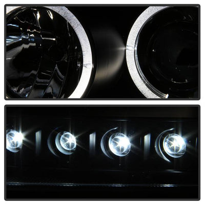 Dodge Projector Headlights, Dodge Charger Headlights, Dodge  06-10 Headlights, Projector Headlights, Black Projector Headlights, Spyder Projector Headlights