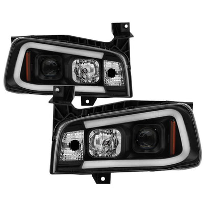 Dodge Headlights, Dodge Charger Headlights, Dodge 06-10 Headlights, Projector Headlights, Black Headlights, Spyder Headlights