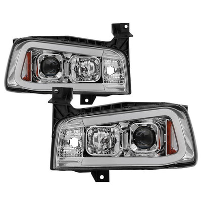 Dodge Headlights, Dodge Charger Headlights, Dodge 06-10 Headlights, Projector Headlights, Chrome Headlights, Spyder Headlights