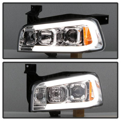 Dodge Headlights, Dodge Charger Headlights, Dodge 06-10 Headlights, Projector Headlights, Chrome Headlights, Spyder Headlights