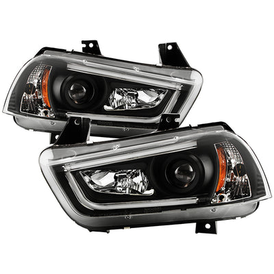 Dodge Headlights, Dodge Charger Headlights, Dodge 11-14 Headlights, Projector Headlights, Black Headlights, Spyder Headlights