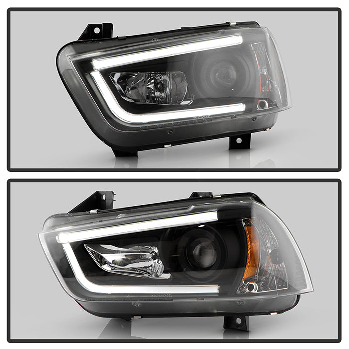 Dodge Headlights, Dodge Charger Headlights, Dodge 11-14 Headlights, Projector Headlights, Black Headlights, Spyder Headlights