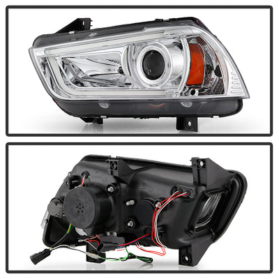 Dodge Headlights, Dodge Charger Headlights, Dodge 11-14 Headlights, Projector Headlights, Chrome Headlights, Spyder Headlights