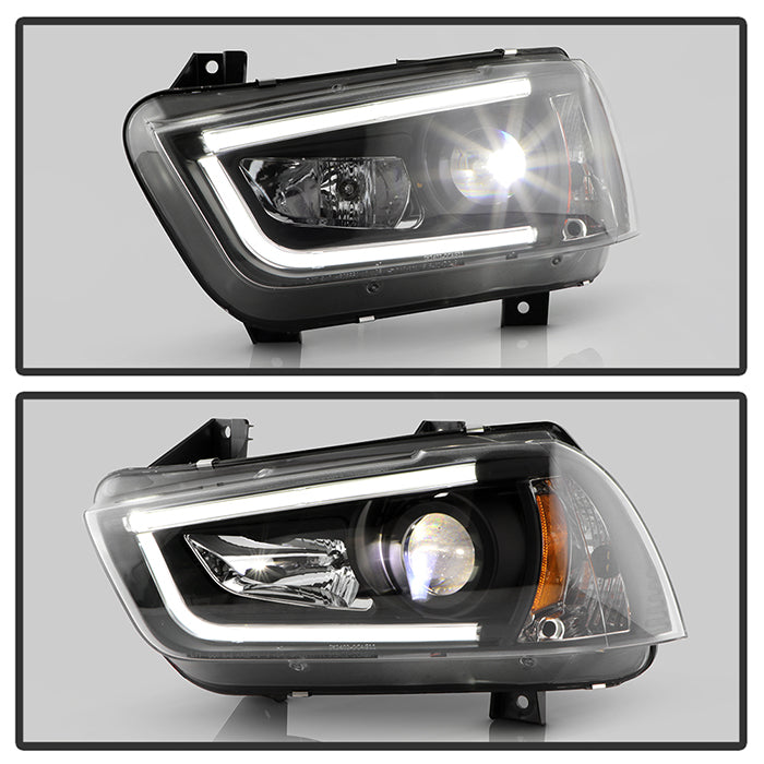 Dodge Headlights, Dodge Charger Headlights, Dodge 2011-2014 Headlights, Equipped Headlights, Spyder Headlights