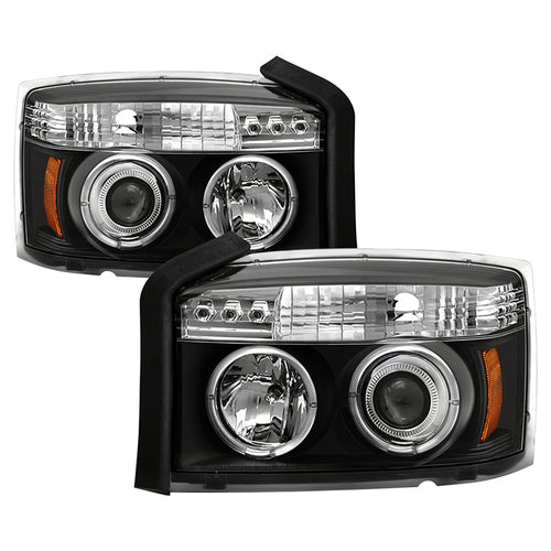 Dodge Headlights, Dodge Dakota Headlights, Dodge 05-07 Headlights, Projector Headlights, Spyder Headlights