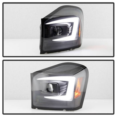 Dodge Projector Headlights, Dodge Durango Headlights, Dodge 2004 - 2006 Headlights, Projector Headlights, Black Headlights, Spyder Headlights