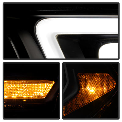 Dodge Projector Headlights, Dodge Durango Headlights, Dodge 2011-2013 Headlights, Projector Headlights, Black Headlights, Spyder Headlights