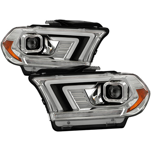 Dodge Projector Headlights, Dodge Durango Headlights, Dodge 2011-2013 Headlights, Projector Headlights, Chrome Headlights, Spyder Headlights