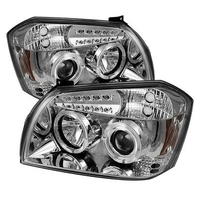 Dodge Projector Headlights, Projector Headlights, Dodge Magnum Headlights, Magnum Headlights, Chrome Headlights, 05-07 Projector Headlights