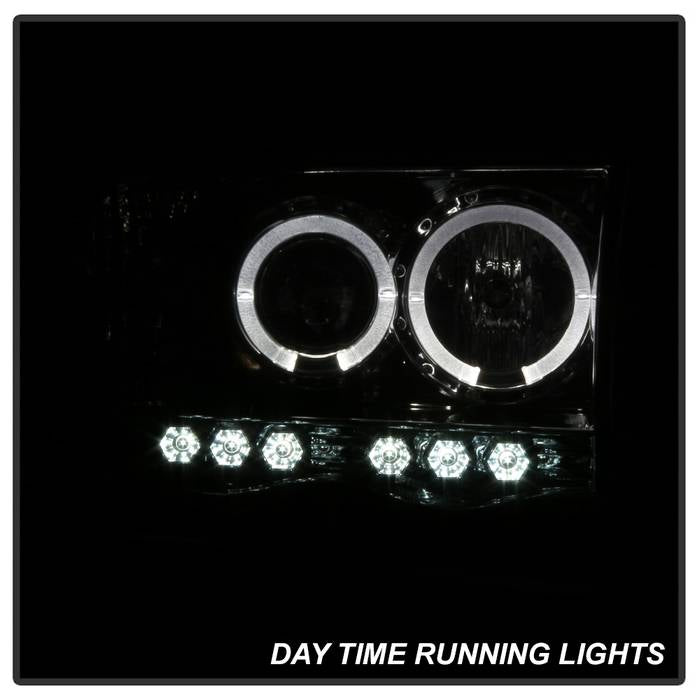 Dodge Projector Headlights, Dodge Ram 1500 Headlights, Dodge 02-05 Headlights, Dodge Ram 2500 Headlights, Dodge Ram 3500 Headlights, Dodge 03-05 Headlights, Projector Headlights, Smoke Headlights, Spyder Headlights