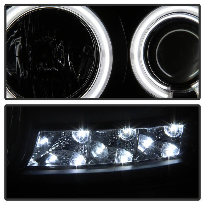 Dodge Projector Headlights, Dodge Ram 1500 Headlights, Dodge 06-08 Headlights, Dodge Ram 2500 Headlights, Dodge Ram 3500 Headlights, Projector Headlights, Dodge 06-09 Headlights, Black Headlights, Spyder Headlights