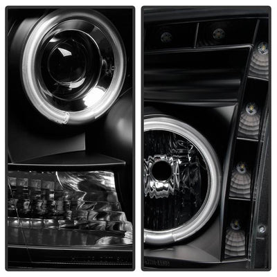 Dodge Projector Headlights, Dodge Ram 1500 Headlights, Dodge 09-18 Headlights, Dodge Ram 2500 Headlights, Dodge Ram 3500 Headlights, Projector Headlights, Dodge 10-19  Headlights, Black Headlights, Spyder Headlights