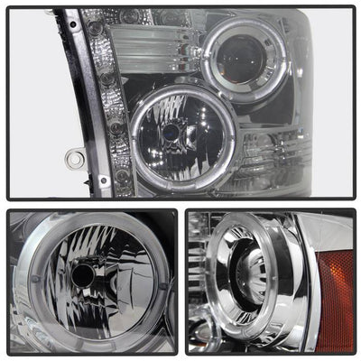 Dodge Ram Projector Headlights, Ram Projector Headlights, Ram 2500 Projector Headlights, Ram 3500 Projector Headlights, 2009-2019 Projector Headlights, Smoke Projector Headlightss, Spyder Projector Headlights, LED Projector Headlights