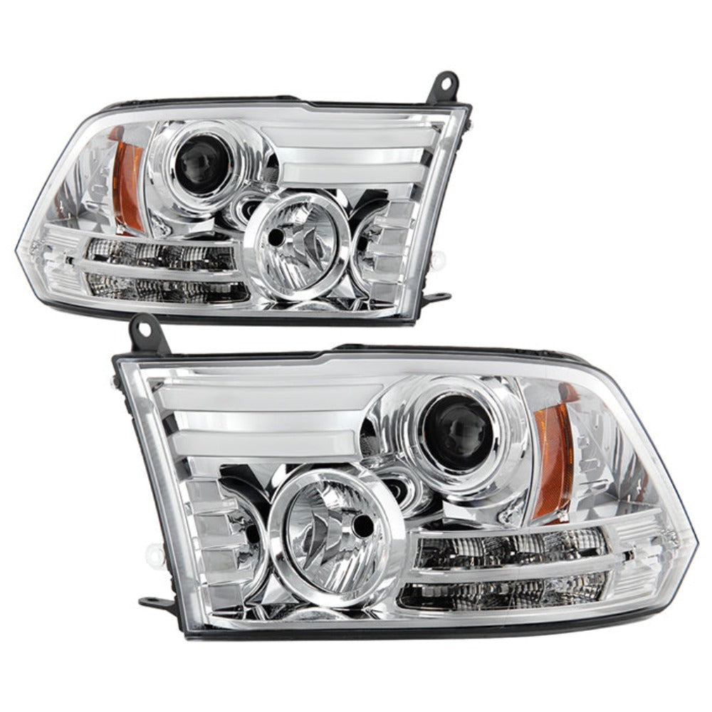 Dodge Ram Projector Headlights, Ram Projector Headlights, Ram 2500 Projector Headlights, Ram 3500 Projector Headlights, 2009-2019 Projector Headlights, Chrome Projector Headlightss, Spyder Projector Headlights, LED Projector Headlights