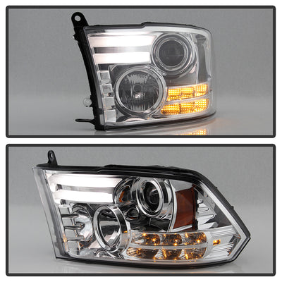 Dodge Ram Projector Headlights, Ram Projector Headlights, Ram 2500 Projector Headlights, Ram 3500 Projector Headlights, 2009-2019 Projector Headlights, Chrome Projector Headlightss, Spyder Projector Headlights, LED Projector Headlights