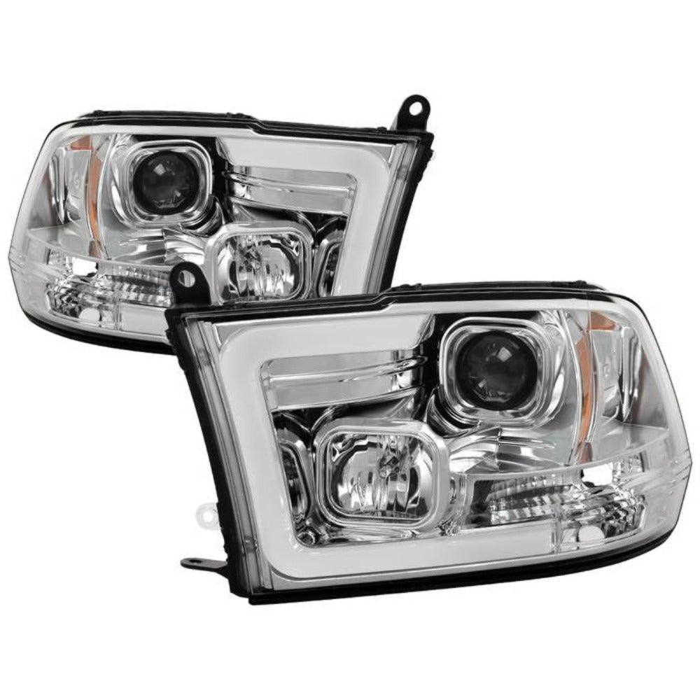 Dodge Ram Projector Headlights, Ram Projector Headlights, Ram 2500 Projector Headlights, Ram 3500 Projector Headlights, 2009-2019 Projector Headlights, Version 2 Projector Headlightss, Spyder Projector Headlights, LED Projector Headlights