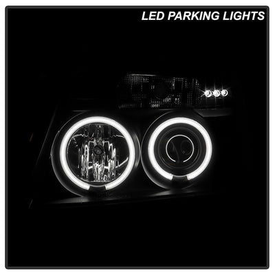 Ford  Projector Headlights, Ford F150 Headlights, Ford 04-08 Headlights, Projector Headlights, Black Smoke Projector Headlights, Spyder Projector Headlights
