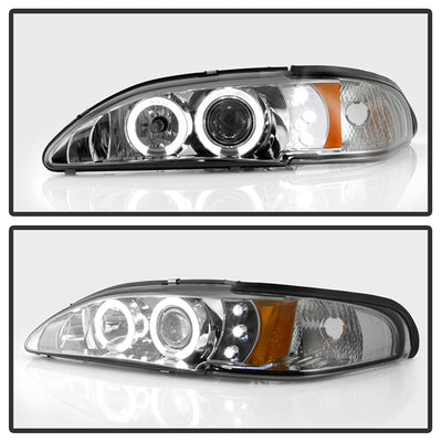 Ford Projector Headlights, Ford Mustang Headlights, Ford 94-98 Headlights, Projector Headlights, Smoke Projector Headlights, Spyder Headlights