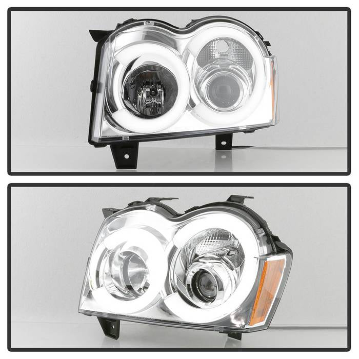 Jeep Projector Headlights, Jeep Grand Headlights, Cherokee Projector Headlights, Jeep 05-07 Headlights, Chrome Projector Headlights, Spyder Projector Headlights, Projector Headlights, Headlights