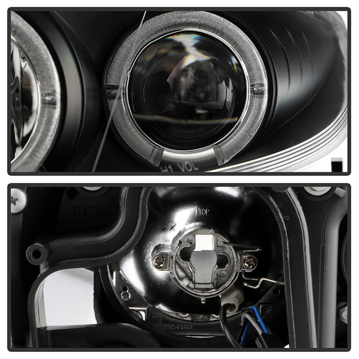 Mazda Projector Headlights, Mazda6 Projector Headlights, Projector Headlights, 03-05 Projector Headlights, Spyder Projector Headlights, Black Projector Headlights