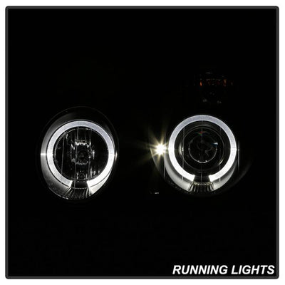 Mercedes Benz Headlights, Mercedes Benz CLK Headlights, Projector Headlights, 98-02 Projector Headlights, Black Projector Headlights,  Spyder Projector Headlights