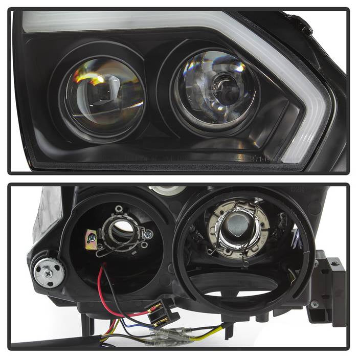 Nissan Projector Headlights, Nissan GTR Headlights, GTR 09-14 Headlights, Projector Headlights, Black Projector Headlights, Spyder Projector Headlights, Headlights
