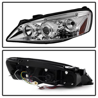 Pontiac Projector Headlights, Pontiac G6 2/4DR Headlights, 05-08 Projector Headlights, Chrome Projector Headlights, Spyder Projector Headlights, G6 2/4DR Projector Headlights