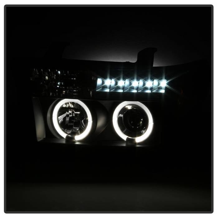 Toyota Projector Headlights, Toyota Tundra Headlights, Tundra Projector Headlights, 07-13 Projector Headlights, 08-13 Projector Headlights, Black Projector Headlights, Sequoia Projector Headlights, Toyota Sequoia Headlights, Spyder Projector Headlights