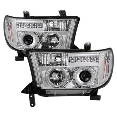 Toyota Projector Headlights, Tundra Projector Headlights, Sequoia Projector Headlights, 07-13 Projector Headlights, 08-13 Projector Headlights, Chrome Projector Headlights, Spyder Projector Headlights, Toyota Tundra Headlights, Toyota Sequoia Headlights