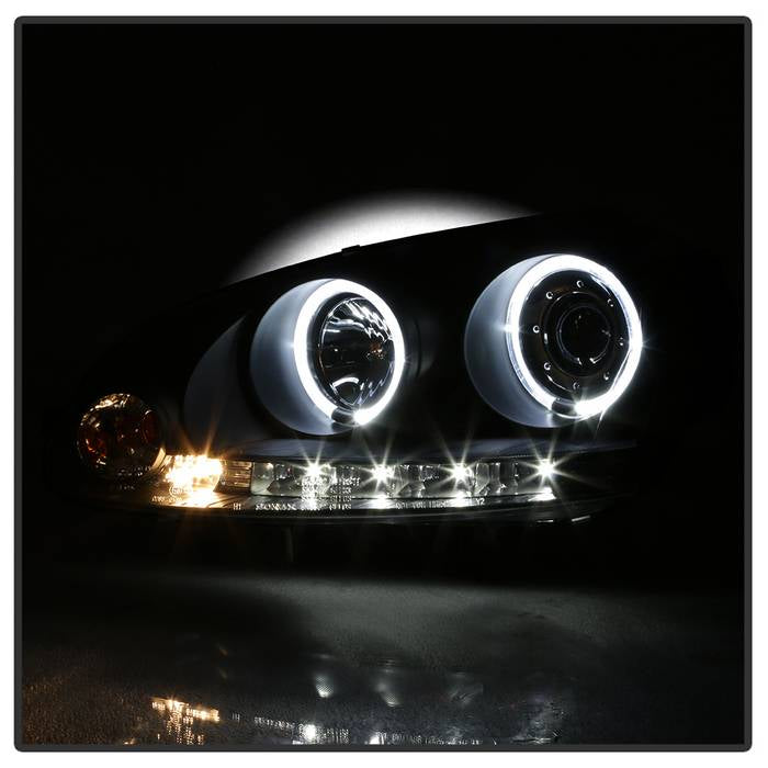 Volkswagen Projector Headlights, GTI Projector Headlights, Jetta Projector Headlights, Rabbit Projector Headlights, 06-09 Projector Headlights, Black Projector Headlights, Spyder Projector Headlights, Volkswagen GTI Headlights