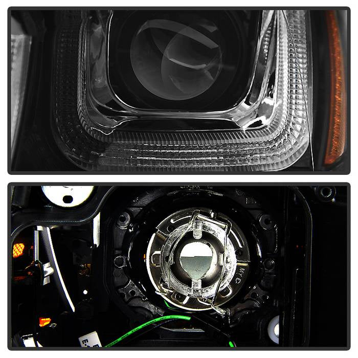 Volkswagen Headlights, Volkswagen Golf Headlights, Golf VII Projector Headlights, Golf VII 14-19 Headlights, Black Projector Headlights, Projector Headlights, Headlights, Spyder Headlights