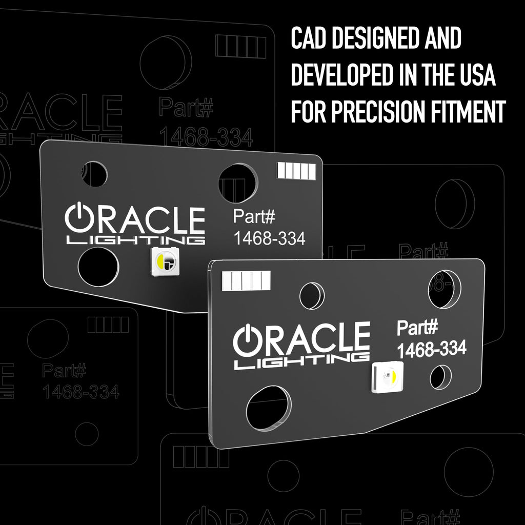 Oracle Lighting 2021-2022 Ford Bronco Colorshift® Rgb+w Headlight Halo Upgrade Kit