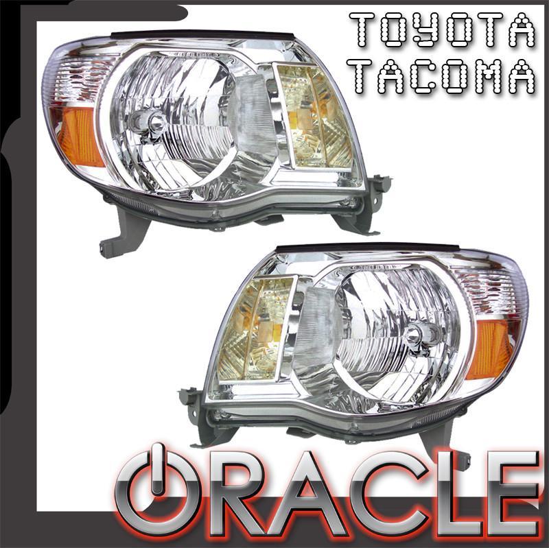 Oracle Lighting 2005-2011 Toyota Tacoma Pre-assembled SMD Halo Headlights