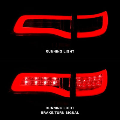 Jeep Led Tail Lights, Jeep Grand Cherokee Tail Lights, Jeep 14-22 Tail Lights, Led Tail Lights, Chrome Tail Lights, Anzo Tail Lights