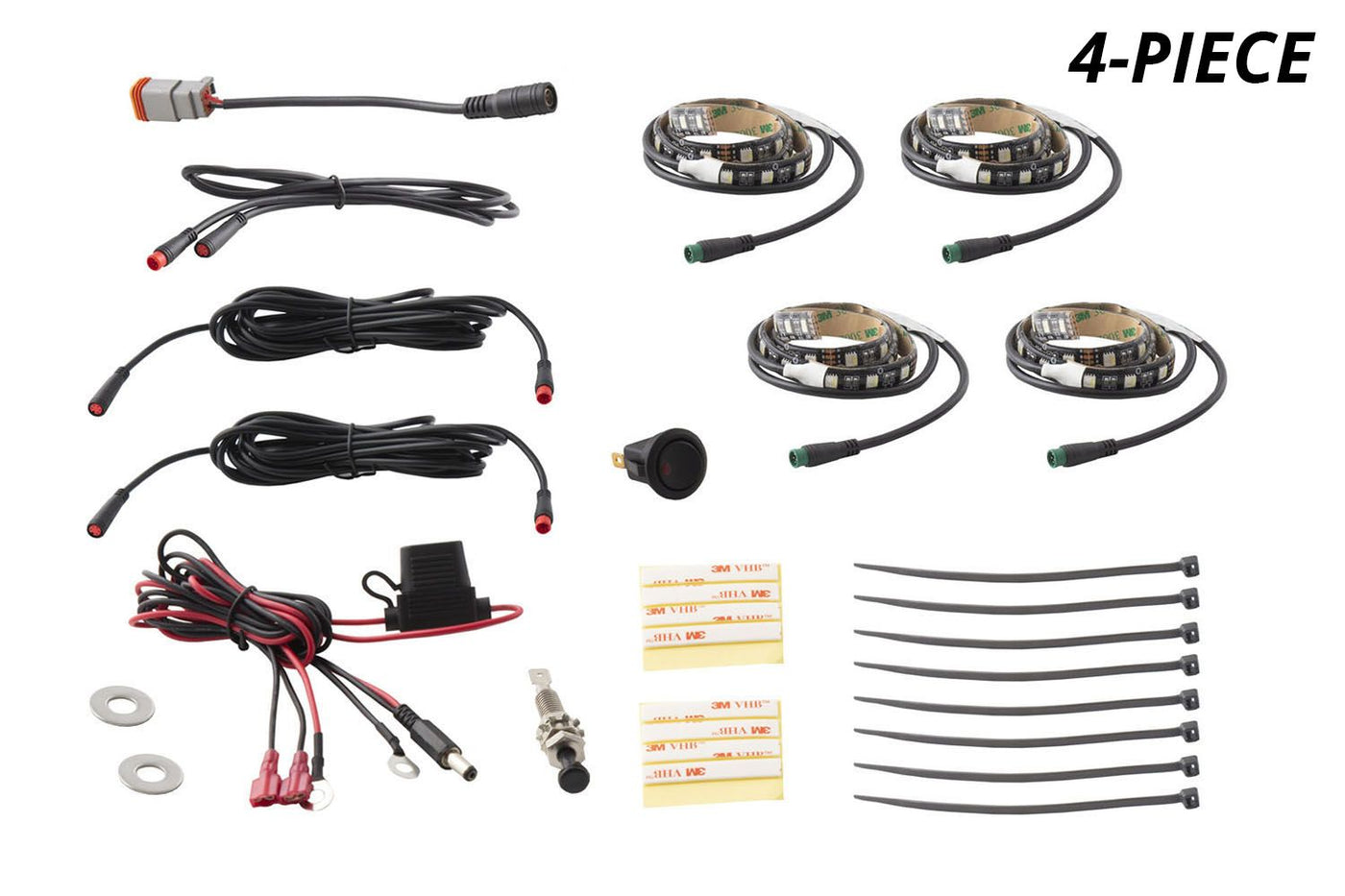 RGBW Multicolor Engine Bay LED Kit