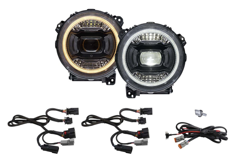 Elite LED Headlights for 2018-2023 Jeep JL Wrangler