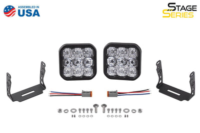 Stage Series 5" White Pro LED Pod (pair)