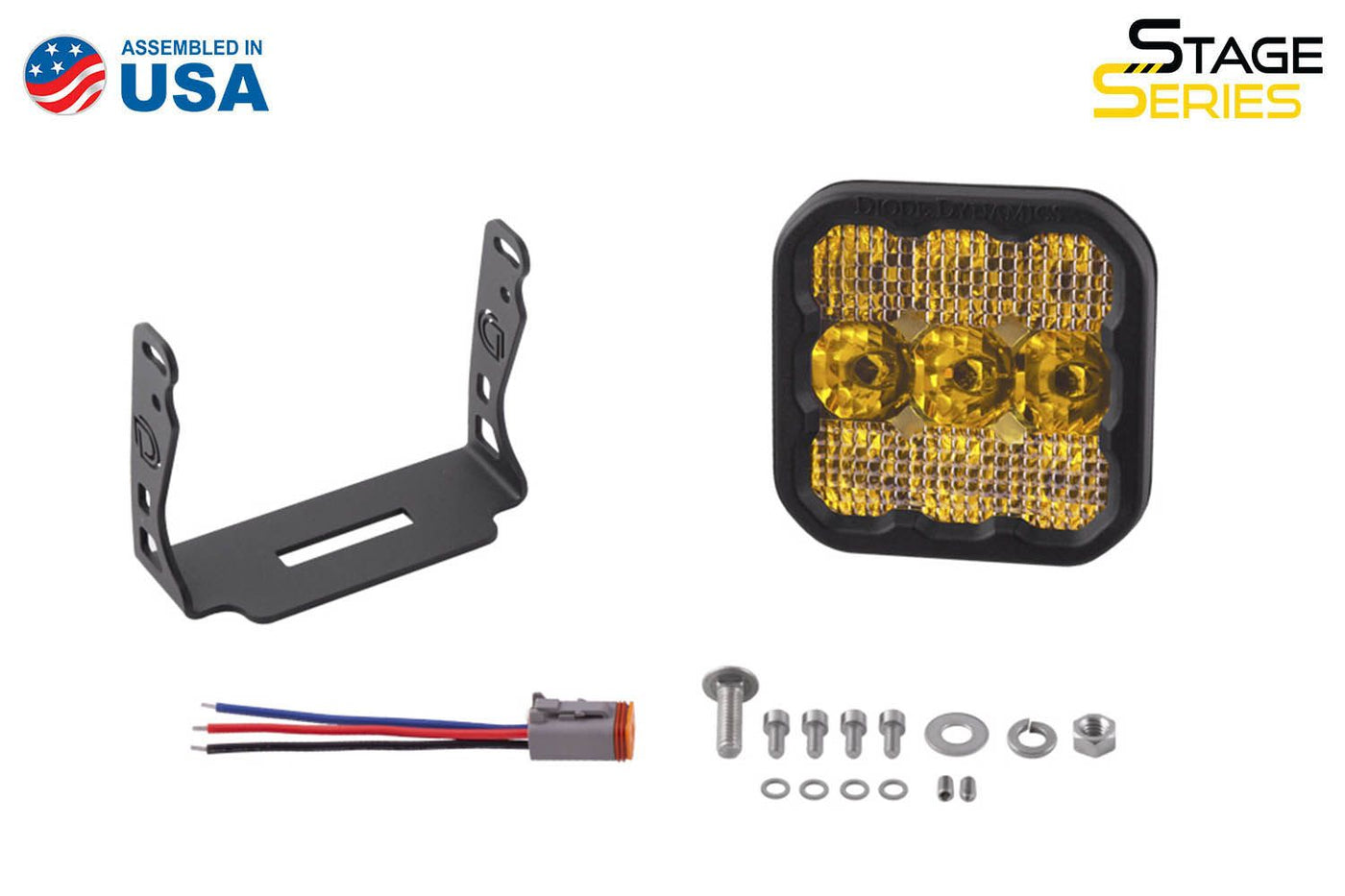 Stage Series 5" Yellow Pro LED Pod (one)