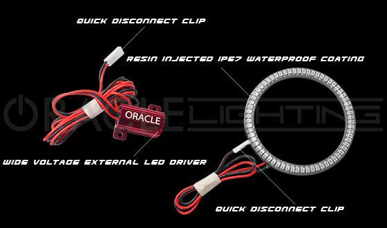 Oracle Lighting Universal 7" Round Exterior Surface Mount Led Halo Kit